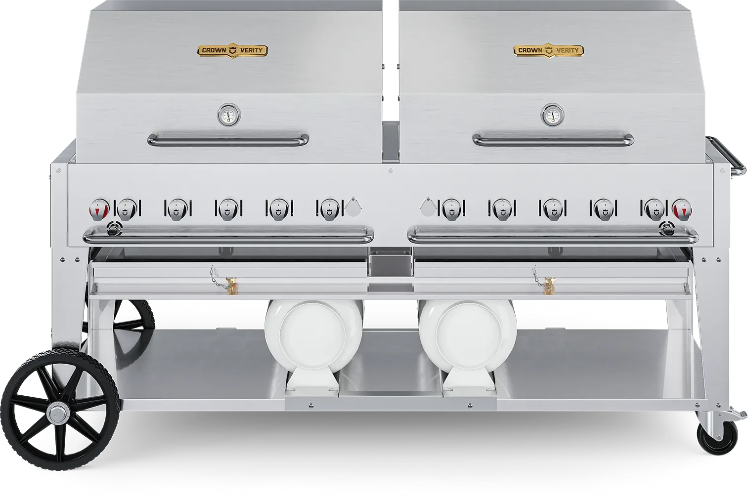 Equip your outdoor cooking operation.